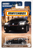 2024 Matchbox Germany #18 Volkswagen Golf GTI BLACK METALLIC | FSC