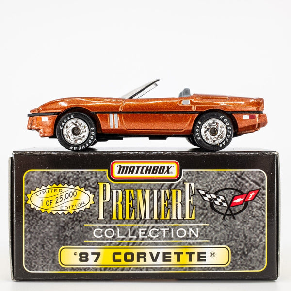 1997 Matchbox "Premiere Collection Corvette" '87 Corvette COPPER | BOXED