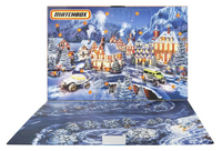 2021 Matchbox Advent Calendar w/ 11 Vehicles | 7 Accessories | HUDSON | VW GOLF