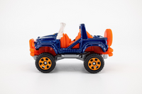 2012 Matchbox "Mountain Adventure" Cliff Hanger BLUE | ORANGE WHEEL VARI | MINT