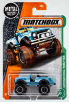 2017 Matchbox #116 International Scout 4x4 LIGHT BLUE | RACE SUPPORT | FSC