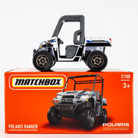 2024 Matchbox Power Grabs #7 Polaris Ranger WHITE | FSB