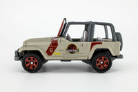 2020 Matchbox #72 Jeep Wrangler Rollbar SAND POLY BEIGE | JURASSIC PARK | MINT