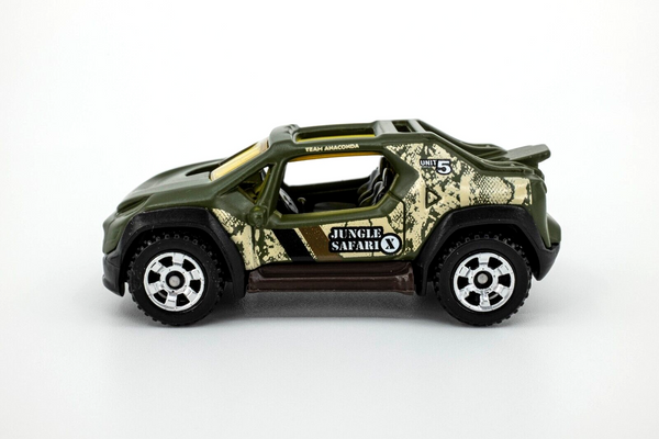 2022 Matchbox "City Adventure III" Malibu Marauder GREEN | JUNGLE SAFARI | MINT