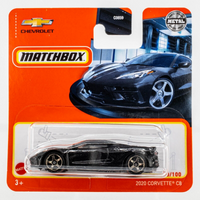 2022 Matchbox #20 2020 Corvette C8 BLACK METALLIC | FSSC