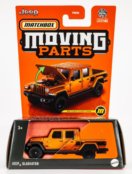 2024 Matchbox Moving Parts #54 Jeep Gladiator ORANGE | SUPER CHASE | FSC