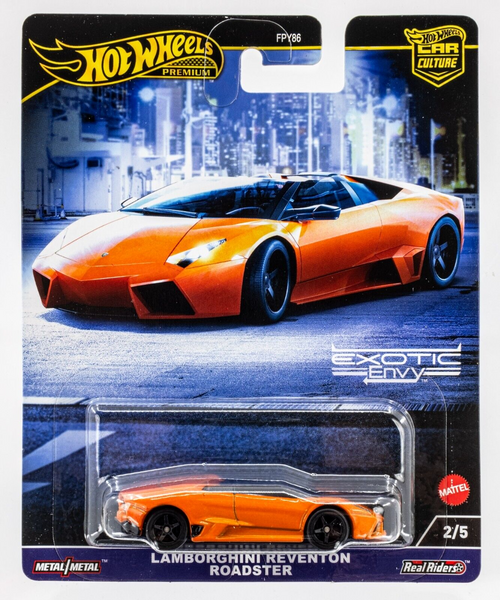 2024 Hot Wheels Car Culture Exotic Envy #2 Lamborghini Reventon ORANGE | FSC