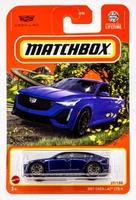 2024 Matchbox #37 2021 Cadillac CT5-V WAVE METALLIC (PURPLE BLUE) | FSC