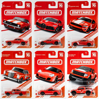 2023 Matchbox Target Red Edition Set | 6 Vehicles | Bugatti | Porsche | FSC