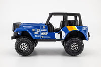 2018 Matchbox #109 '60 Jeep 4x4 ROYAL BLUE METALLIC | DIRT DOG | MINT