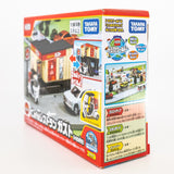 Takara Tomy "Tomica Town" Cafe Restaurant Gusto Playset w/ Gusto Delivery Bike