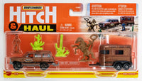 2021 Matchbox Hitch & Haul #6 MBX Rodeo | 1988 Jeep Wagoneer | ORANGE COWBOY