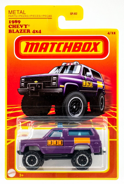 2020 Matchbox Target Retro #4 1989 Chevy Blazer PURPLE | FSC