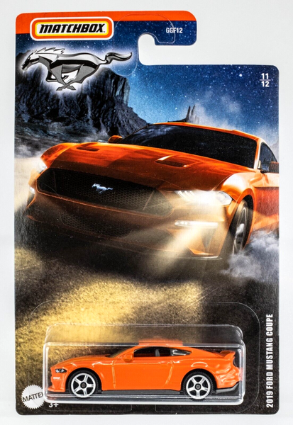 2020 Matchbox Ford Mustang Series #11 2019 Ford Mustang Coupe TWIST ORANGE | FSC