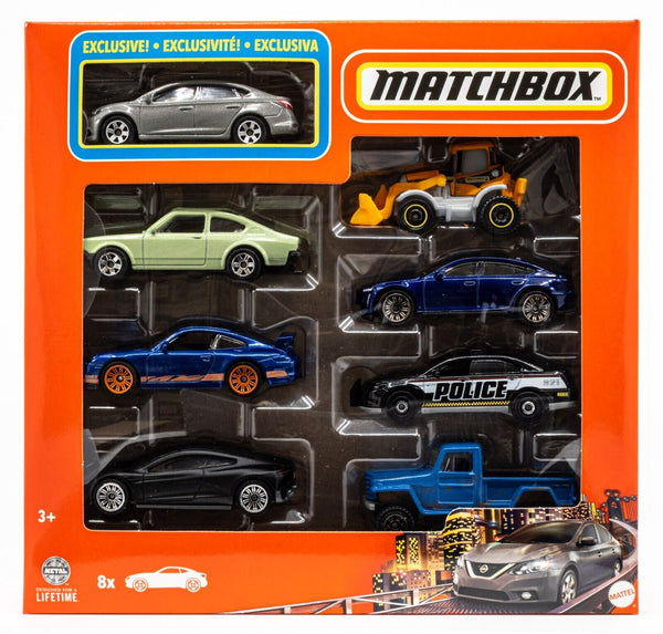 2024 Matchbox 8-Pack | Exclusive 2016 Nissan Sentra BRILLIANT SILVER | FSB