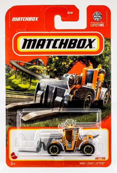 2024 Matchbox #69 MBX Load Lifter AMBER YELLOW | MATCHBOX CONSTRUCTION | FSSC