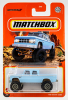 2021 Matchbox #93 1968 Dodge D200 ARCTIC BLUE | FSC