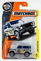 2017 Matchbox #48 Land Rover 90 SILVER | TAYLOR CONSTRUCTION | FSC