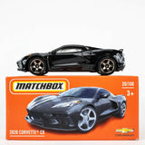 2022 Matchbox Power Grabs #20 2020 Corvette C8 BLACK METALLIC | FSB