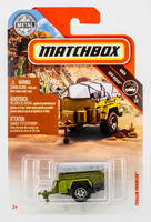 2018 Matchbox #94 Trailer Trawler MATTE GREEN | GREY | FSC