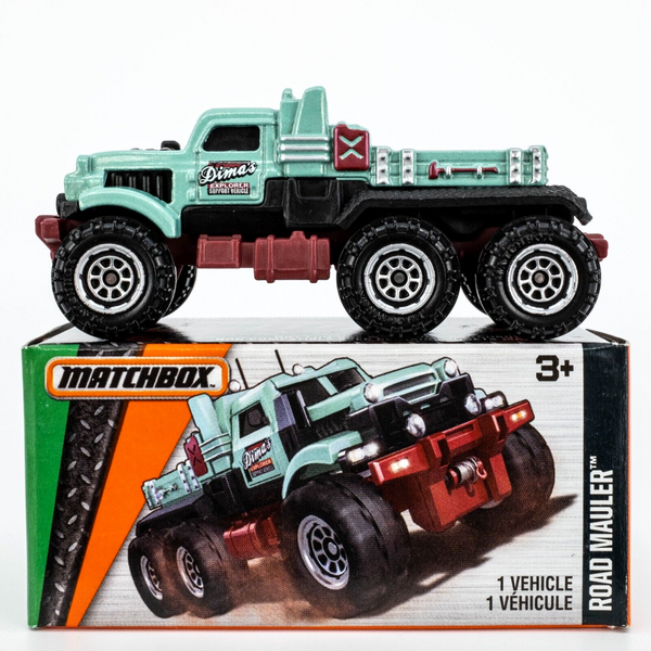 2016 Matchbox Power Grabs #98 Road Mauler MINT GREEN | DIMA'S EXPLORER | FSB