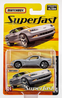 2005 Matchbox Superfast #24 Chevrolet Corvette C6 MACHINE SILVER | FSC