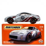 2022 Matchbox Power Grabs #13 2003 Nissan 350Z SILVER | FSB