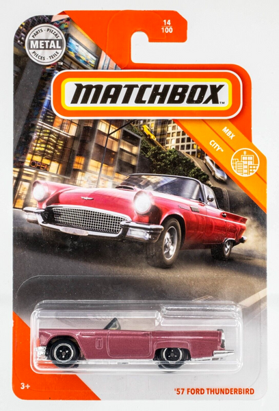 2020 Matchbox #14 1957 Ford Thunderbird THUNDERBIRD BRONZE IRIDESCENT | FSC