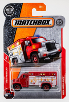 2018 Matchbox #60 MBX Ambulance RED | DEPT. OF HEALTH SERVICES | FSC