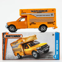 2017 Matchbox Power Grabs #28 MBX Moving Van ORANGE | MATCHBOX MOVERS | FSB