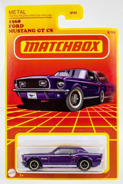 2020 Matchbox Target Retro #2 1968 Ford Mustang GT CS POWERFUL PURPLE | FSC