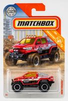 2018 Matchbox #63 Snow Thrasher RED | JIMEKA COUNTY MTN RESCUE | FSC