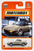 2024 Matchbox #67 1984 Toyota MR2 TAN METALLIC | LIGHTS UP | LHD | FSC