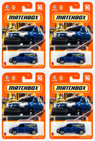 2023 Matchbox #83 Renault Kangoo DARK BLUE | GOODYEAR TIRE | 4-PACK LOT | FSC