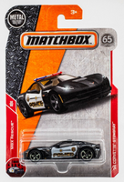 2018 Matchbox #62 '14 Chevy Corvette Stingray BLACK METALLIC | POLICE | FSC