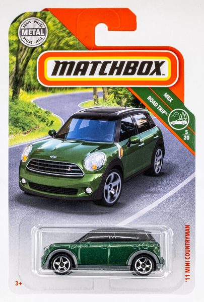 2019 Matchbox #1 2011 Mini Cooper Countryman OXFORD GREEN METALLIC | FSC