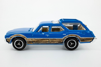 2021 Matchbox "MBX Wagons" 1971 Oldsmobile Vista Cruiser MEDITERRANEAN BLUE|MINT