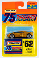 1997 Matchbox Gold Challenge #62 Street Streak GOLD | FSC