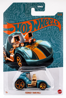 2024 Hot Wheels Pearl and Chrome Mix 2 #5 Tooned Twin Mill TEAL METALLIC | FSC