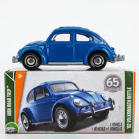 2018 Matchbox Power Grabs #16 '62 Volkswagen Beetle SEA BLUE | FSB