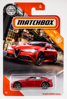 2020 Matchbox #12 '16 Alfa Romeo Giulia ALFA RED | FSC