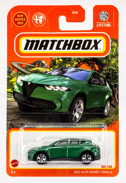 2024 Matchbox #50 2023 Alfa Romeo Tonale VERDE FANGIO TRI-COAT (GREEN) | FSC