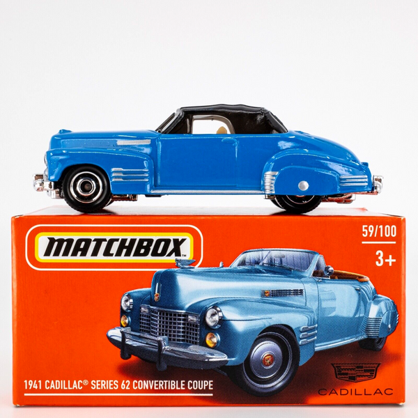 2024 Matchbox Power Grabs #59 1941 Cadillac Series 62 Convertible Coupe | FSB