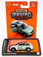 2025 Matchbox Moving Parts #17 Jeep Grand Cherokee GREEN | NATIONAL PARKS | FSC