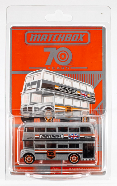 2023 Matchbox 70 Years AEC Routemaster Bus MATTE SILVER | MAIL-IN | FSC