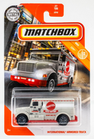 2020 Matchbox #27 International Armored Car GREY | MATTEL FEDERAL CREDIT | FSC