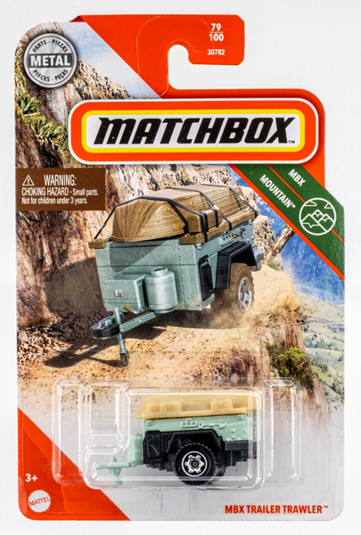 2020 Matchbox #79 Trailer Trawler GENTLE GREEN | NATIONAL PARKS | FSC