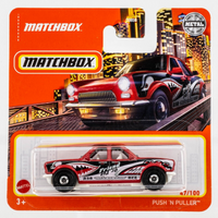 2022 Matchbox #47 Push 'N Puller RED | FRIEND OR FOE | FSSC