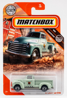 2020 Matchbox #96 1947 Chevy AD 3100 GENTLE GREEN | NATIONAL PARKS | FSC