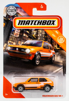 2020 Matchbox #8 1976 Volkswagen Golf MK 1 ORANGE | EMPTY HATCH | FSC